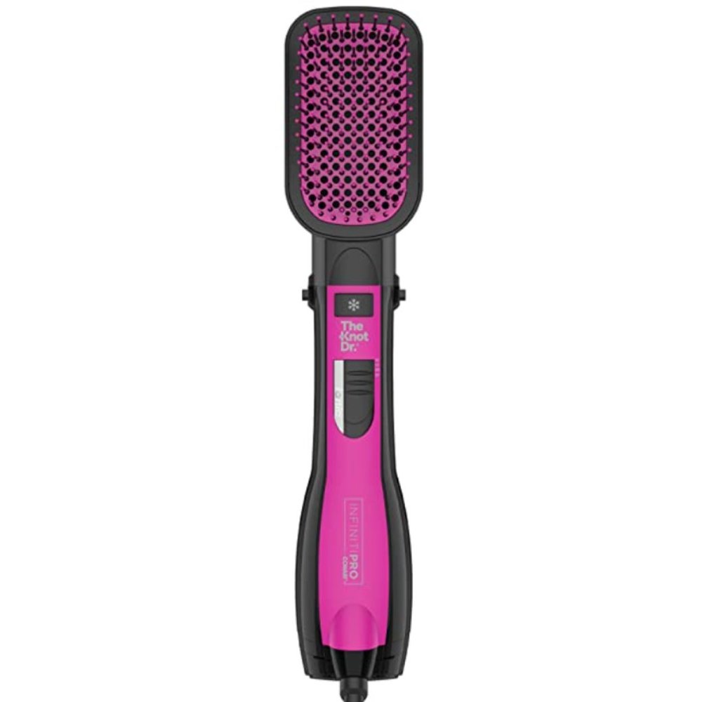INFINITIPRO BY CONAIR The Knot Dr. All-in-One Smoothing Dryer Brush, Hair Dryer
